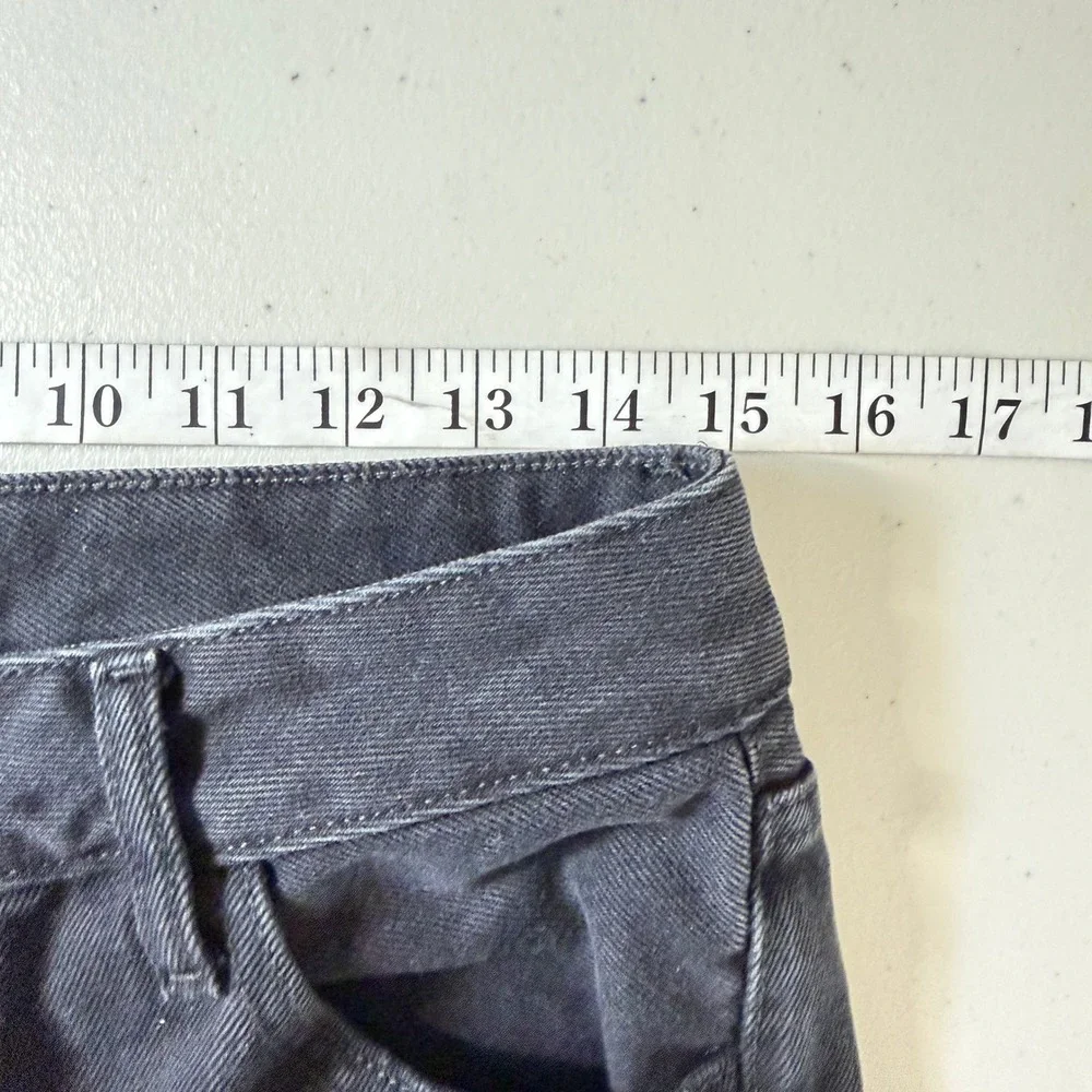 NWOT The Attico Essie Low Rise Tapered Cargo Jeans Black Denim 25 XS - Picture 10 of 14